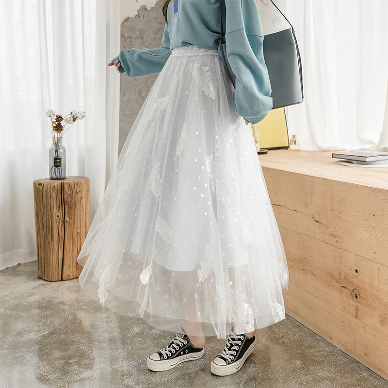 Step Out Female Feathers 2021 Summer New Line Transparent Fine Embroidery Sexy Lady Skirt of Superior Quality 2z5q, Sky blue.
Step Out Female Feathers 2021 Summer New Line Transparent Fine Embroidery Sexy Lady Skirt of Superior Quality 2z5q, Sky blue.