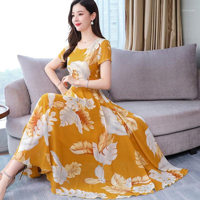 ropa mujer Fashion Summer dress Casual Women O-Neck Short Sleeve Long Dress Printed Slim A-Line Beach Bohemian1
ropa mujer Fashion Summer dress Casual Women O-Neck Short Sleeve Long Dress Printed Slim A-Line Beach Bohemian1