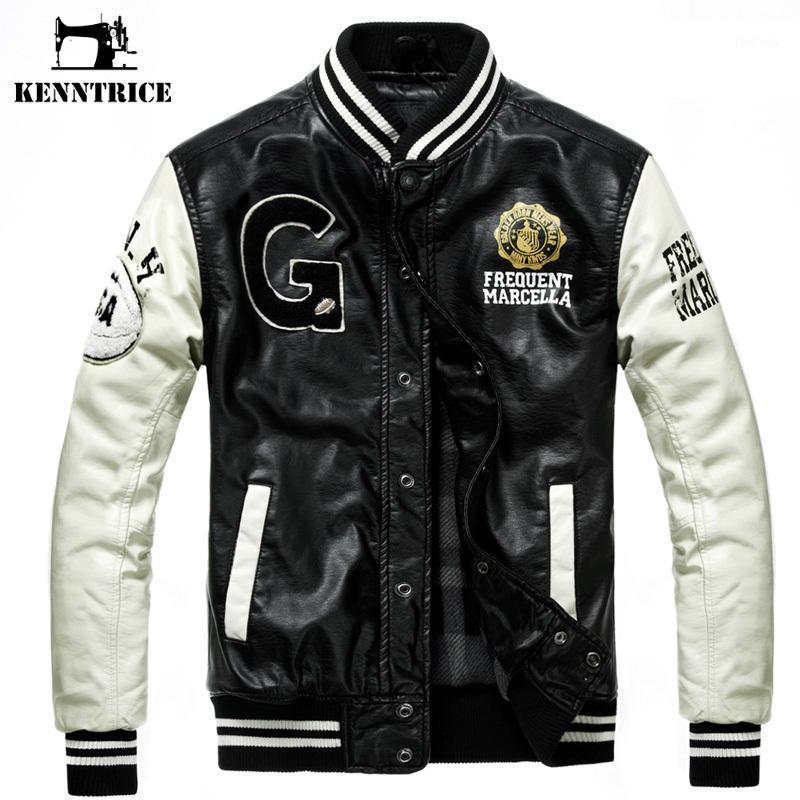Men's Leather & Faux Wholesale- Kenntrice Baseball Jacket College Jaqueta Couro Men's PU Street High Quality Autumn Winter, Yellow
Men's Leather & Faux Wholesale- Kenntrice Baseball Jacket College Jaqueta Couro Men's PU Street High Quality Autumn Winter, Yellow