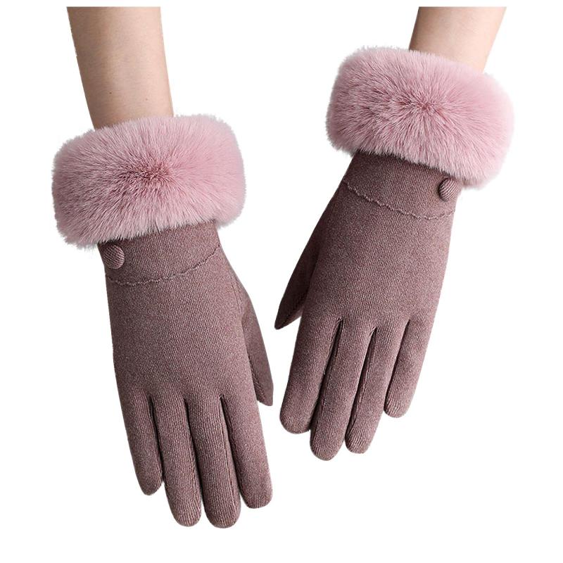 Fashion soild plush Gloves Winter thicken Outdoor Gloves full finger windproof Mittens Sport cycling Mittens women guantes mujer 
Fashion soild plush Gloves Winter thicken Outdoor Gloves full finger windproof Mittens Sport cycling Mittens women guantes mujer