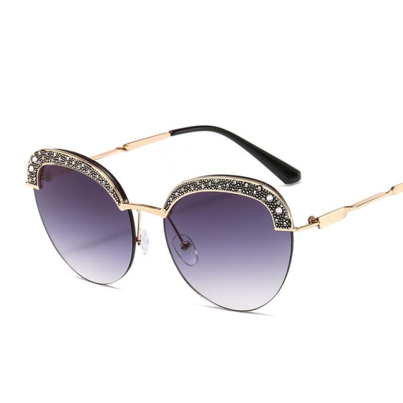 2021 New Rimless Cat Eye Sunglasses Women Shades Luxury Diamond Sun Glasses Alloy Eyeglasses For Female Male UV400 Oculos
2021 New Rimless Cat Eye Sunglasses Women Shades Luxury Diamond Sun Glasses Alloy Eyeglasses For Female Male UV400 Oculos