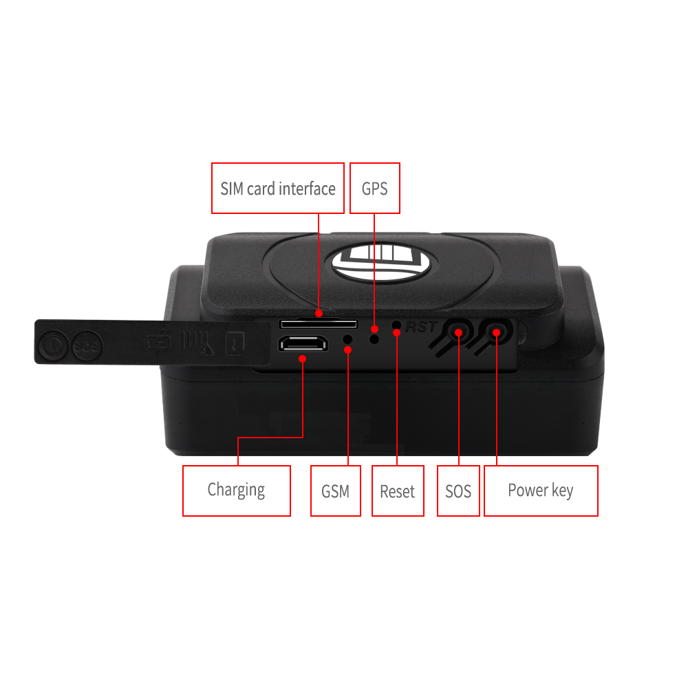 New Waterproof Mini Smart High Accuracy Gps Tracker 4400/6400mah Tk202b/a Strong Magnet Free Installation Geo-fence Movement Ala New Arrive