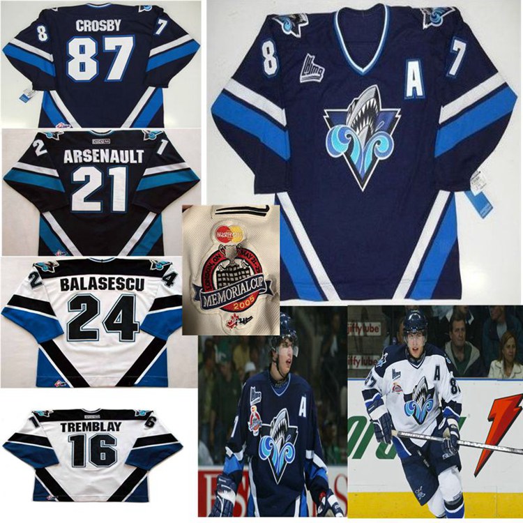 NCAA Rimouski Oceanic College Hockey Jerseys Sidney Crosby Alexis Lafreniere Alexandre Brunet Gabriel Balasescu Erick Tremblay Benoit Arsenault Custom Stitched, Men white
NCAA Rimouski Oceanic College Hockey Jerseys Sidney Crosby Alexis Lafreniere Alexandre Brunet Gabriel Balasescu Erick Tremblay Benoit Arsenault Custom Stitched, Men white
