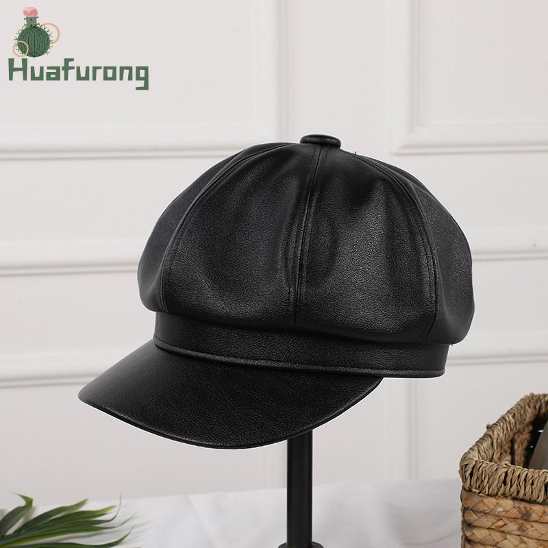 Berets Huafurong Brand Vintage Leather Beret Hat Women Winter And Autumn Warm Ladies Wearing Red Cool Wholesale Price
Berets Huafurong Brand Vintage Leather Beret Hat Women Winter And Autumn Warm Ladies Wearing Red Cool Wholesale Price