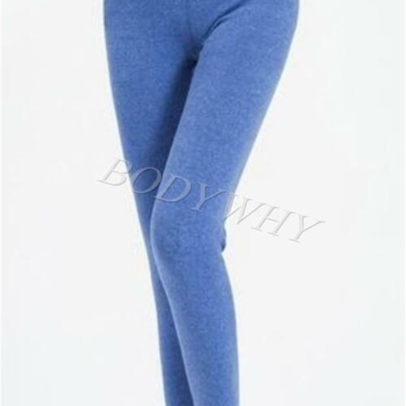 Popular Winter Keep Warm Women's Winter 100% Cashmere Wool Leggings Snug Pants Stretchy Black Grey Beige Red L-3XL 201203