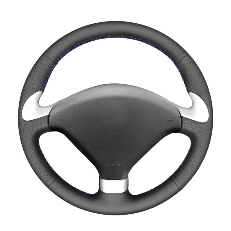 Hand-sewing Black PU Artificial Leather Car Steering Wheel Cover for 307 CC 2004 2005 2006 2007
Hand-sewing Black PU Artificial Leather Car Steering Wheel Cover for 307 CC 2004 2005 2006 2007