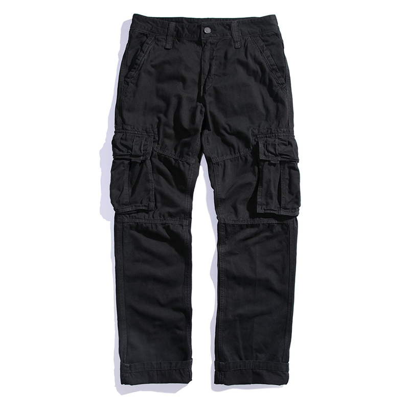 2021 New Quality Cargo of Men, Loose Multi-pocket Overalls for Men Plus Size Long Pants F37 LWQQ, Black
2021 New Quality Cargo of Men, Loose Multi-pocket Overalls for Men Plus Size Long Pants F37 LWQQ, Black