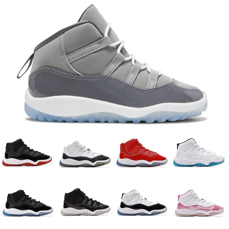 Kids Shoes TD Cool Grey 11 XI Sneaker Concord Space Jam Metallic Silver Pink Snakeskin Bred Legend Blue 72-10 Children Boys Girls Basketball
Kids Shoes TD Cool Grey 11 XI Sneaker Concord Space Jam Metallic Silver Pink Snakeskin Bred Legend Blue 72-10 Children Boys Girls Basketball