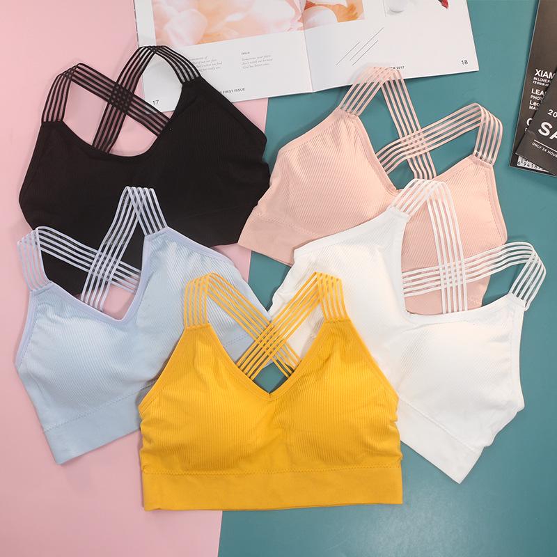 Women Fitness Top Yoga Bra for Cup A-D Black White Running Gym Crop Top Push Up Sport Bra Seamless Sports Workout
Women Fitness Top Yoga Bra for Cup A-D Black White Running Gym Crop Top Push Up Sport Bra Seamless Sports Workout