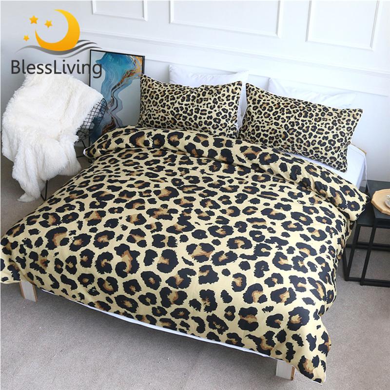 BlessLiving Leopard Pattern Bedding Set Purple Red Yellow Duvet Cover Set Stylish Bed Cover 3-Piece Queen Bedspreads for Adult
BlessLiving Leopard Pattern Bedding Set Purple Red Yellow Duvet Cover Set Stylish Bed Cover 3-Piece Queen Bedspreads for Adult