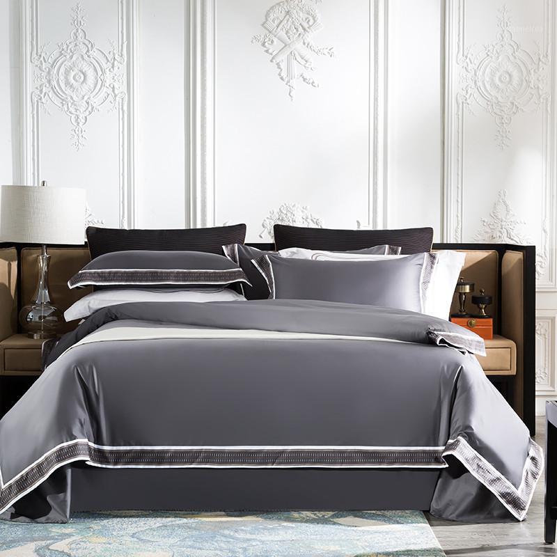 Chic Home Hotel Brief Style Silky Soft Egyptian Cotton Bedroom Duvet Cover Bedding Set Bed sheet Pillowcase Queen King size 4Pcs1, Color 3
Chic Home Hotel Brief Style Silky Soft Egyptian Cotton Bedroom Duvet Cover Bedding Set Bed sheet Pillowcase Queen King size 4Pcs1, Color 3