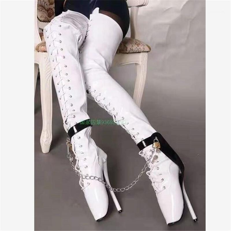 2021 new sexy ballet women's boots genuine over the knee boots 18CM high heels pole dance leather 4-14 15 BBZAI1, White
2021 new sexy ballet women's boots genuine over the knee boots 18CM high heels pole dance leather 4-14 15 BBZAI1, White