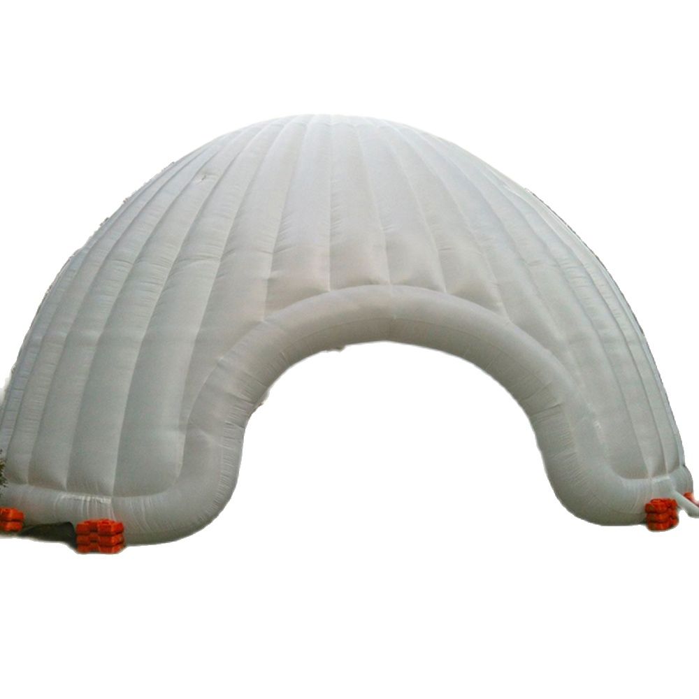 Customized white air inflatable dome tent with led lighting circus giant wedding marquee igloo party pavilion for events