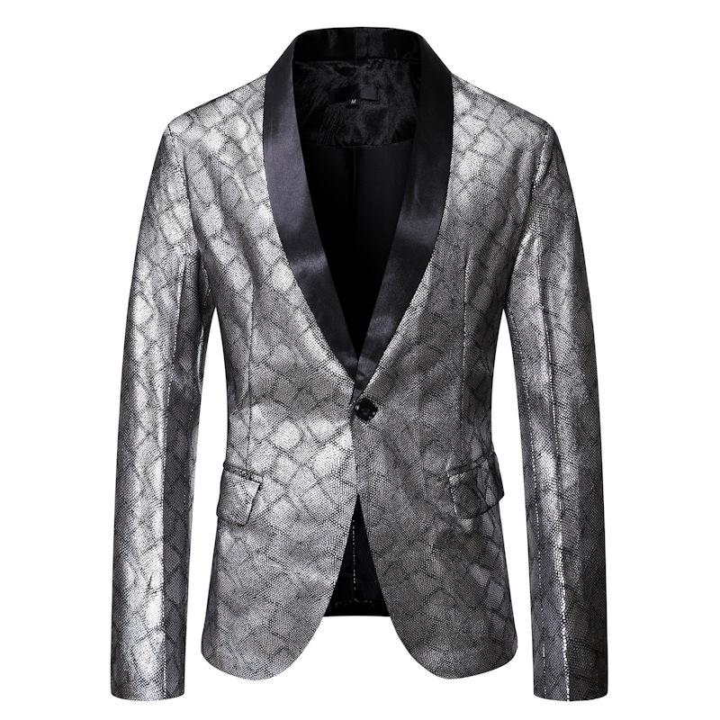 Casual Blazers Party Men Banquet Prom Stage Costume Gold Stamping New Tuxedo Suit Jackets Nightclub Singer Host Dancer Ball Bar
Casual Blazers Party Men Banquet Prom Stage Costume Gold Stamping New Tuxedo Suit Jackets Nightclub Singer Host Dancer Ball Bar