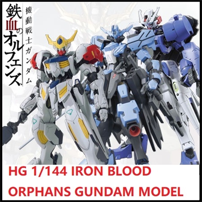 

Blood Original HG 1/144 Gundam IRON-BLOODED Model Iron Orphans Barbatos Astaroth Vidar Mobile Suit Kids Toys