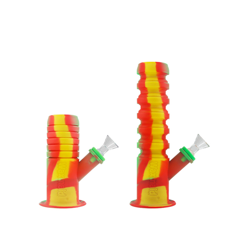 Waxmaid Scalable Silicone Bong Springer Mini Water Pipes 14mm Female Glass Bowl Unbreakable Silicone Bongs For Flower Free Shipping
Waxmaid Scalable Silicone Bong Springer Mini Water Pipes 14mm Female Glass Bowl Unbreakable Silicone Bongs For Flower Free Shipping