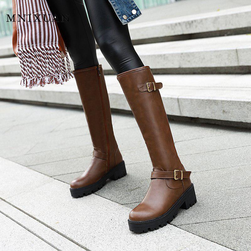 MNIXUAN Boots 2020winter new round toe platform knee high boots block heels shoes zipper Knight black size41
MNIXUAN Boots 2020winter new round toe platform knee high boots block heels shoes zipper Knight black size41