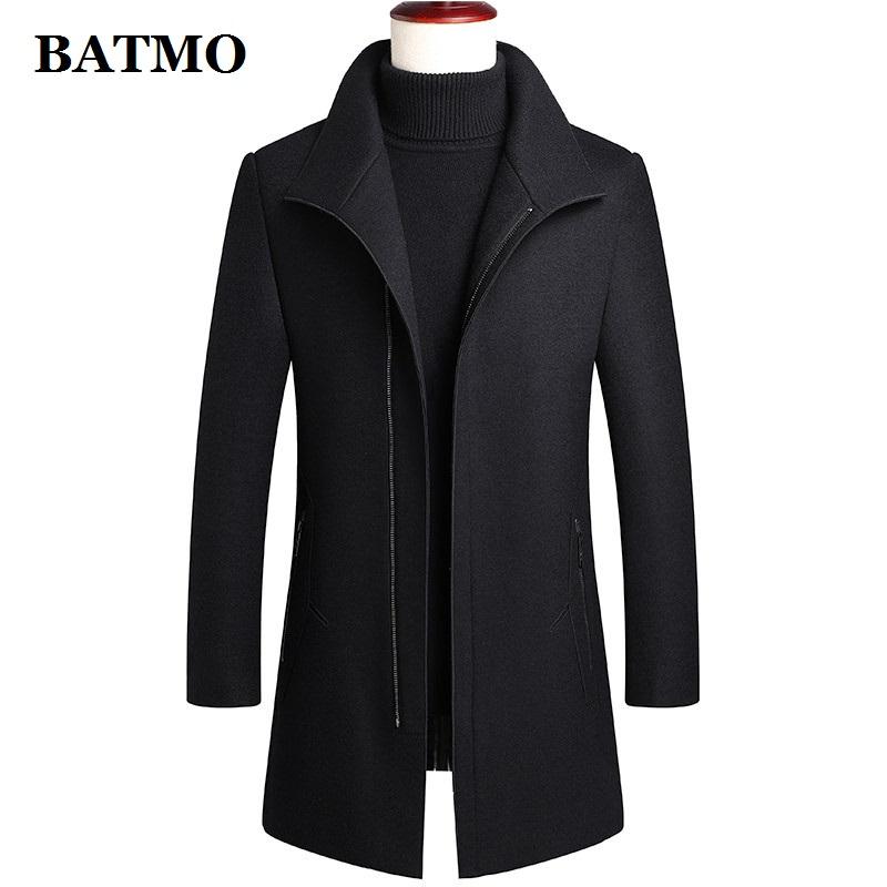 BATMO 2020 new arrival autumn&winter wool trench coat men,men's wool jackets,BLCDW811, Dark grey
BATMO 2020 new arrival autumn&winter wool trench coat men,men's wool jackets,BLCDW811, Dark grey