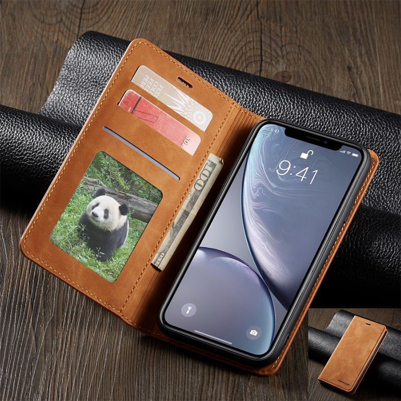 Luxury Magnet Leather Flip phone Case for iPhone Xs Xr X R 11 12 Mini pro Max 8 7 6 6s Plus 5 S se 2020 Wallet Card Holder Cover
Luxury Magnet Leather Flip phone Case for iPhone Xs Xr X R 11 12 Mini pro Max 8 7 6 6s Plus 5 S se 2020 Wallet Card Holder Cover
