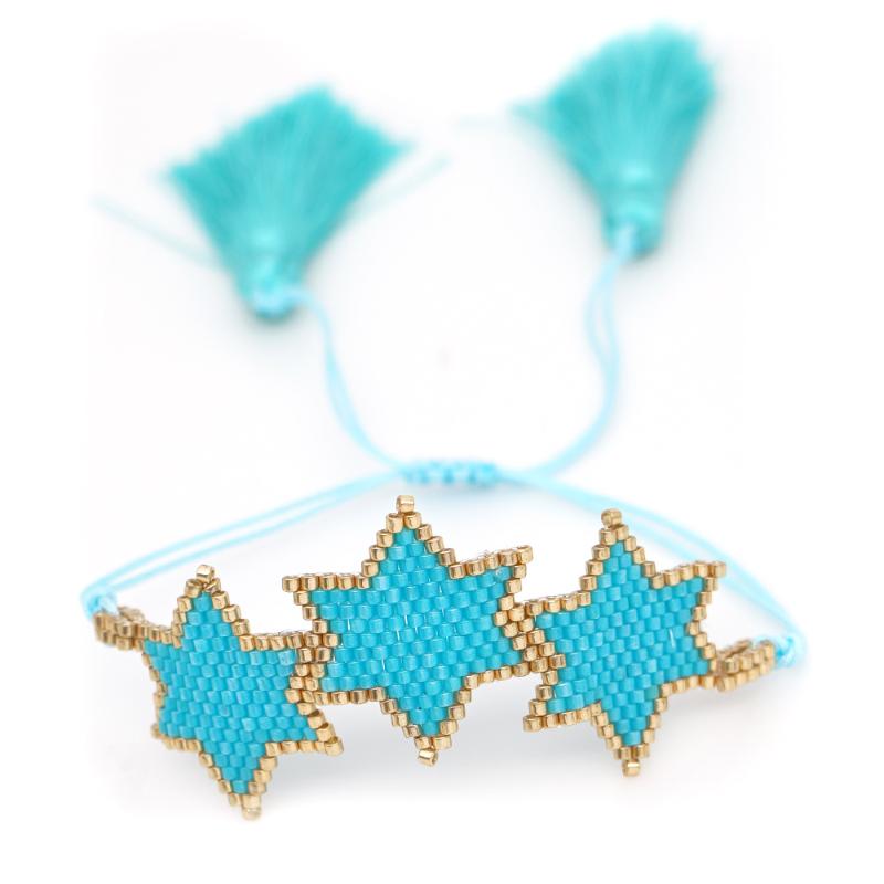 Go2boho Miyuki Bead Bracelets Blue Star Bracelet For Women 2021 Trendy Tassel Jewelry Handmade Jewellery Boho Friendship Gift
Go2boho Miyuki Bead Bracelets Blue Star Bracelet For Women 2021 Trendy Tassel Jewelry Handmade Jewellery Boho Friendship Gift