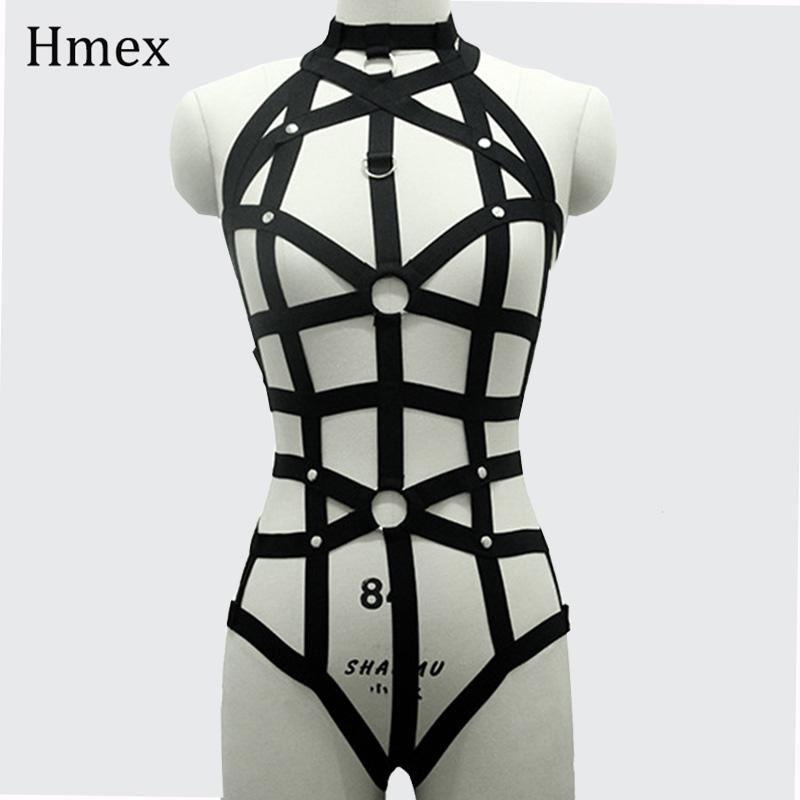 Women's Body Corset Tie Bra Underwear Belt Set Harness Sexy Garter Bondage Chest Straps Nightclub Party Accessories, Black 
Women's Body Corset Tie Bra Underwear Belt Set Harness Sexy Garter Bondage Chest Straps Nightclub Party Accessories, Black