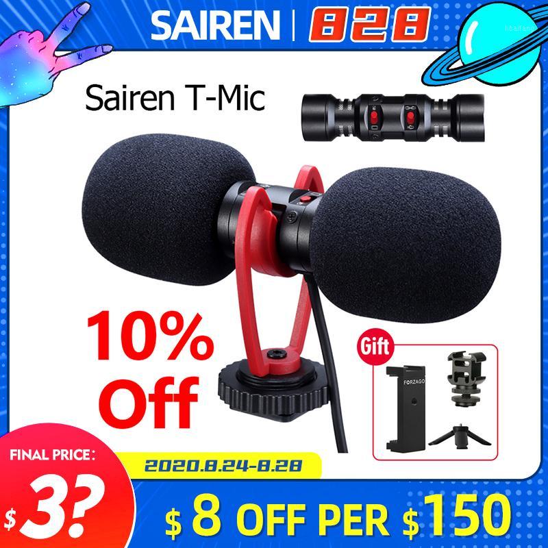 Sairen Dual Head T-MIC Metal Condenser Microphone 3.5mm Jack Mini Wireless Audio Mic Recording for Camera Mobile Phone YouTube1
Sairen Dual Head T-MIC Metal Condenser Microphone 3.5mm Jack Mini Wireless Audio Mic Recording for Camera Mobile Phone YouTube1