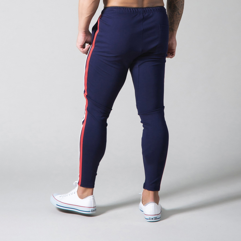 Streetwear casual clothing jogger bodybuilding trousers fashion printed cotton gym fitness men's Sweatpants 201110