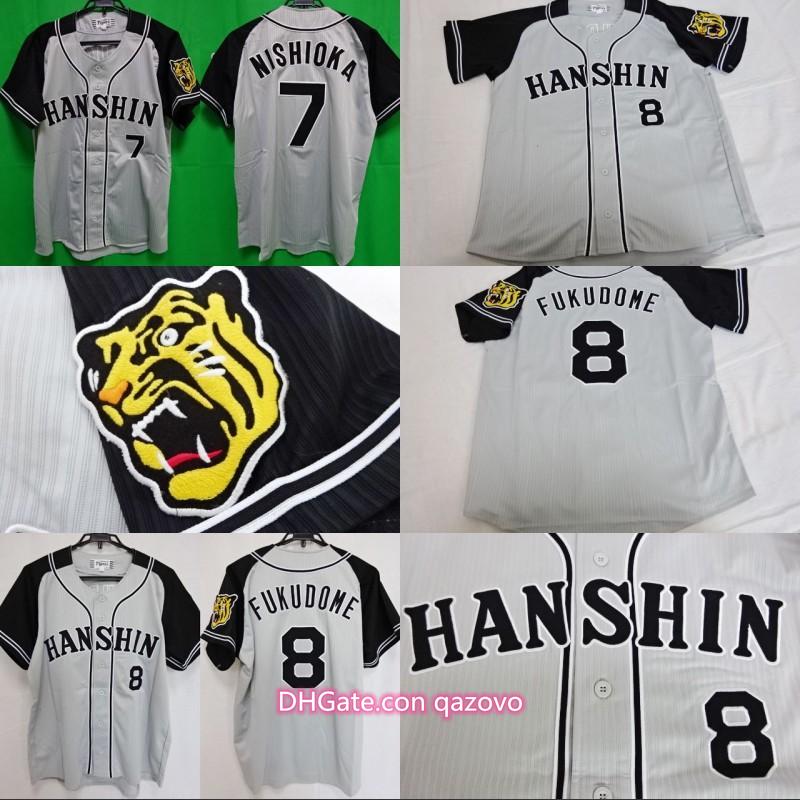 2015-16 Hanshin Tigers Japan Baseball Jersey Fukudome #8 #7 Tsuyoshi Nishioka Any Name And Number For Men Women Youth Alll Stiched Jerseys, #7 nishioka
2015-16 Hanshin Tigers Japan Baseball Jersey Fukudome #8 #7 Tsuyoshi Nishioka Any Name And Number For Men Women Youth Alll Stiched Jerseys, #7 nishioka