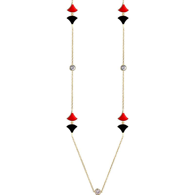 2020 New Style Sweater Chain Fan Necklace Pendant Cubic Zirconia CZ Long Necklace Jewelry Accessories For Women Girls Lady Gift
2020 New Style Sweater Chain Fan Necklace Pendant Cubic Zirconia CZ Long Necklace Jewelry Accessories For Women Girls Lady Gift