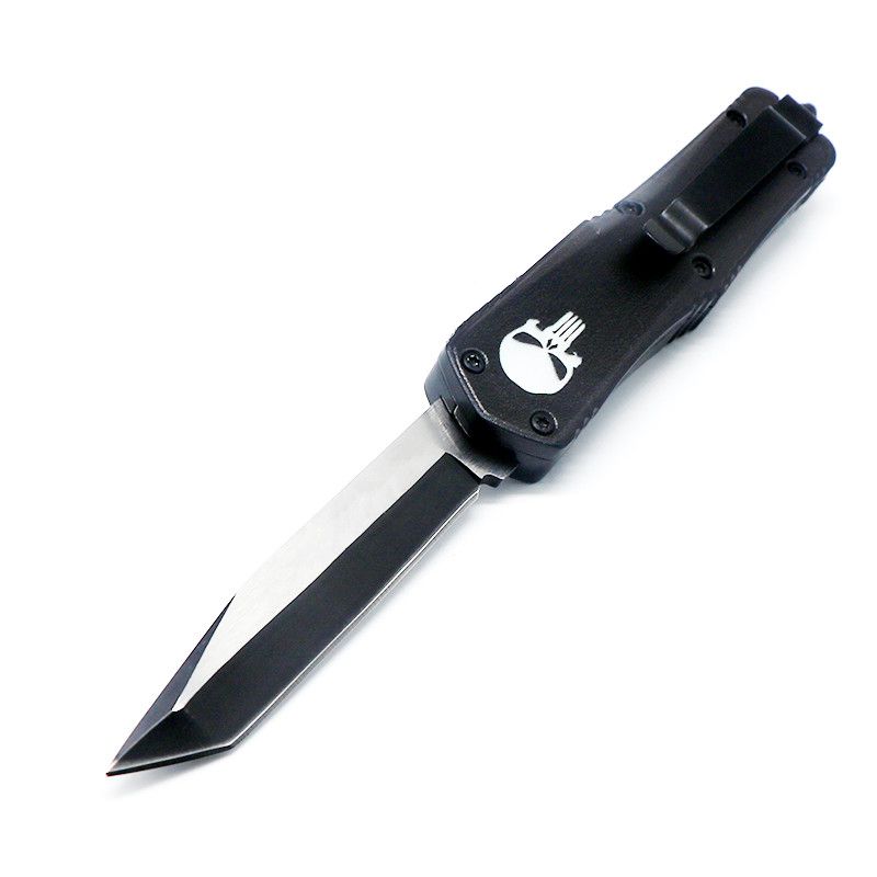 small A07 7inch skull double action tactical autotf knife folding edc camping knife hunting knives xmas gift pocket tool
small A07 7inch skull double action tactical autotf knife folding edc camping knife hunting knives xmas gift pocket tool