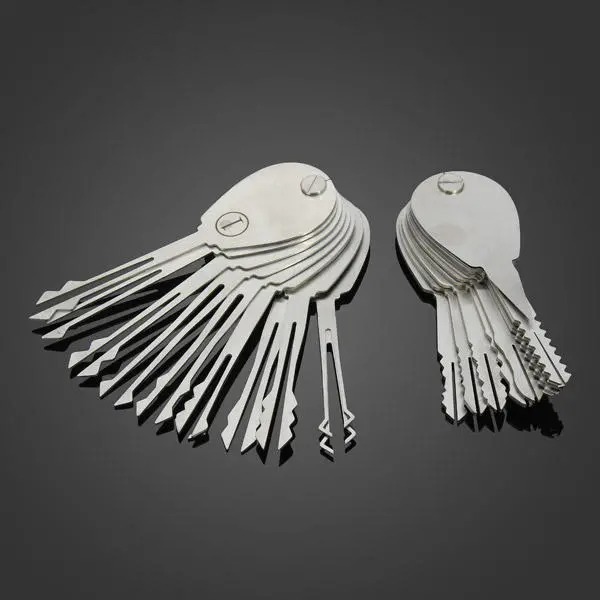 20psc Foldable Car Lock Opener Double Sided Pick Set Locksmith Supplies jiggler keys
20psc Foldable Car Lock Opener Double Sided Pick Set Locksmith Supplies jiggler keys