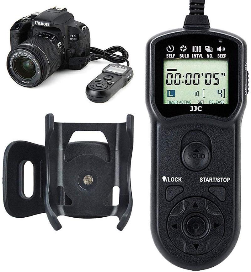 Timer Remote Control Shutter Release for EOS R 90D 80D 77D 70D G3X G5X SX70 HS SX60 HS G10 G11 G12 as RS-60E3
Timer Remote Control Shutter Release for EOS R 90D 80D 77D 70D G3X G5X SX70 HS SX60 HS G10 G11 G12 as RS-60E3
