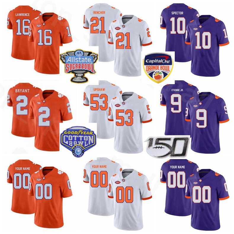 Men Women Youth NCAA Clemson Tigers 9 Wayne Gallman II Jersey College Football 7 Mike Williams 28 CJ Spiller James Davis Tajh Boyd, With sugar bowl patch
Men Women Youth NCAA Clemson Tigers 9 Wayne Gallman II Jersey College Football 7 Mike Williams 28 CJ Spiller James Davis Tajh Boyd, With sugar bowl patch