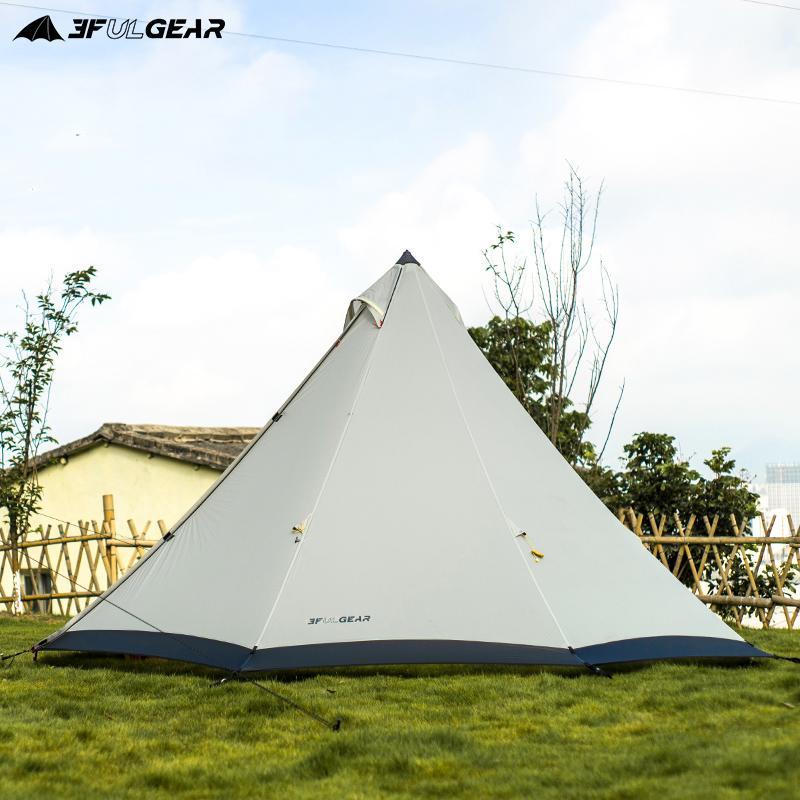 3F UL Gear Large Space Pyramid Tipi Tent For 4-6 Persons Waterproof Windproof Camping Tent With Snow Skirt Family 210T/40D1
3F UL Gear Large Space Pyramid Tipi Tent For 4-6 Persons Waterproof Windproof Camping Tent With Snow Skirt Family 210T/40D1