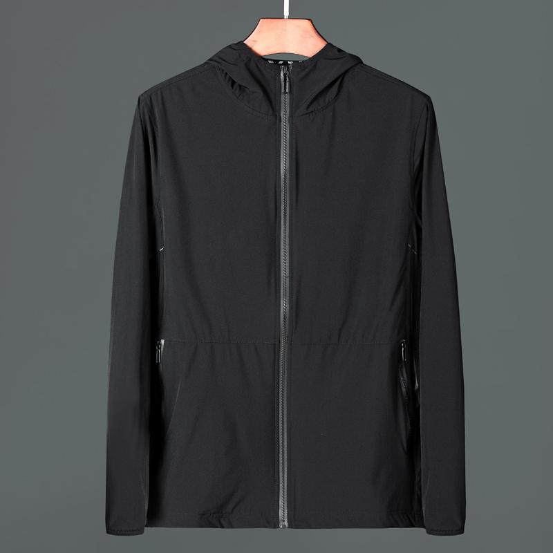 WWKK 2020 Men's Hiking Windbreaker Quick-Drying Breathable Sweat-Absorbent Anti-UV Ultra-Thin Male Lightweight Sunscreen Jackets, Black
WWKK 2020 Men's Hiking Windbreaker Quick-Drying Breathable Sweat-Absorbent Anti-UV Ultra-Thin Male Lightweight Sunscreen Jackets, Black