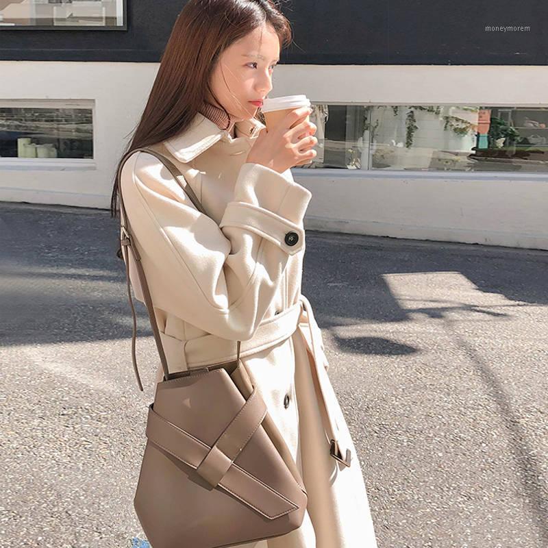 Elegant Long Women's coat lapel 2 pockets belted Jackets solid color coats Female Outerwear1, Beige
Elegant Long Women's coat lapel 2 pockets belted Jackets solid color coats Female Outerwear1, Beige