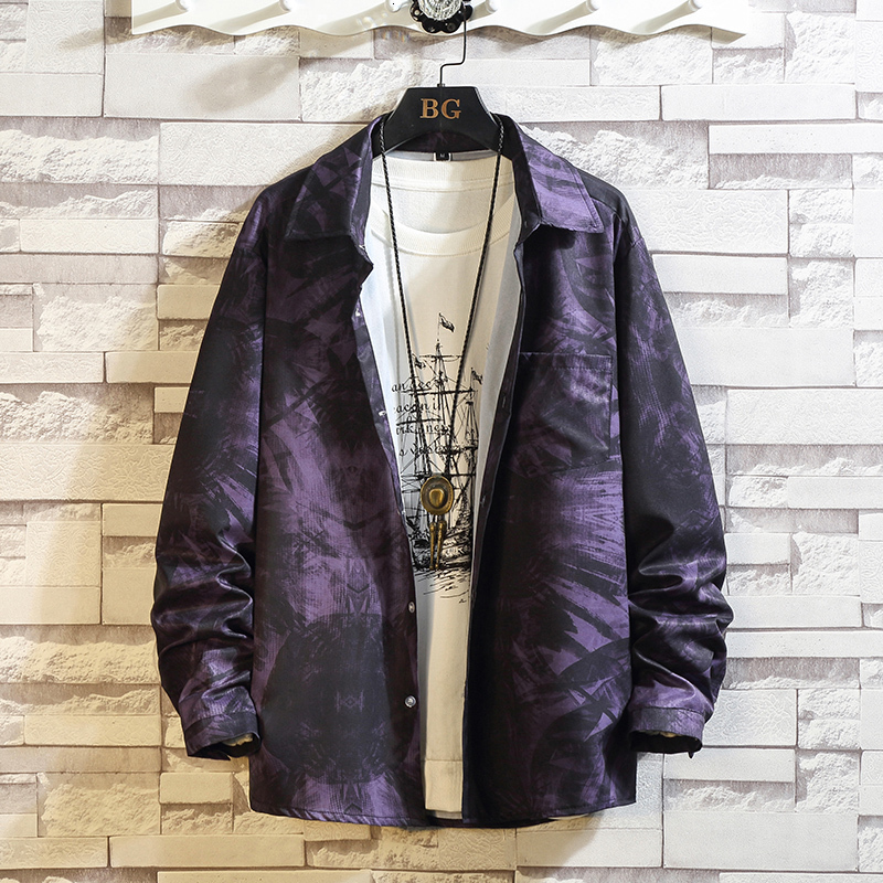 2021 New Men's Print Long Shirt Loose Streetwear Fashion Spring More Oversized M-5xl M0C0, C711
2021 New Men's Print Long Shirt Loose Streetwear Fashion Spring More Oversized M-5xl M0C0, C711