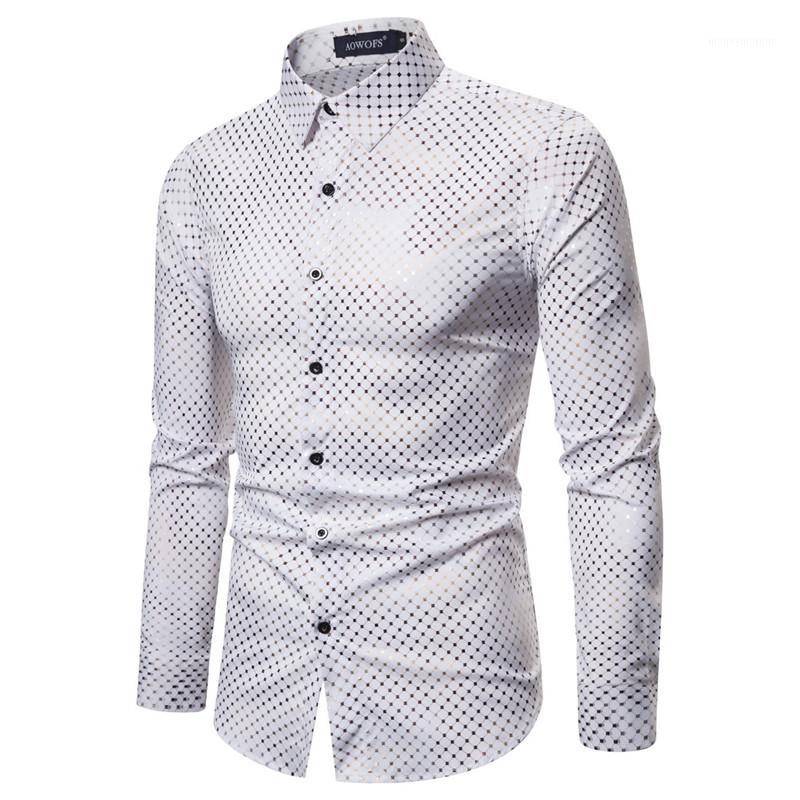White Plaid Bronzing Print Shirt Men Camisa Hombre 2020 Brand Mens Casual Button Down Dress Shirts Nightclub Party Tuxedo Shirt1
White Plaid Bronzing Print Shirt Men Camisa Hombre 2020 Brand Mens Casual Button Down Dress Shirts Nightclub Party Tuxedo Shirt1