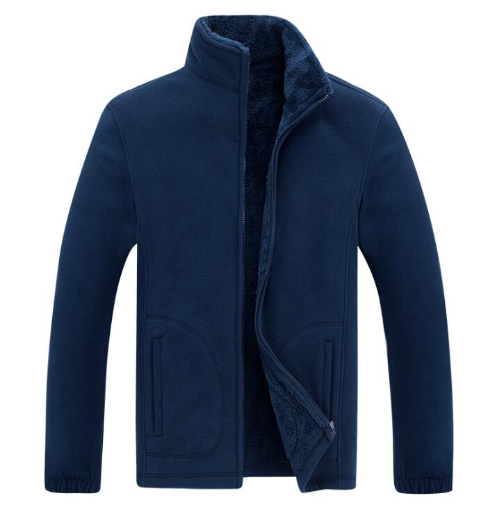 New Men Jacket And Coat Trendy Warm Fleece Jacket Autumn Fashion Mens Outwear Male Cowboy Plus Size 8XL Chaquetas 50JK056