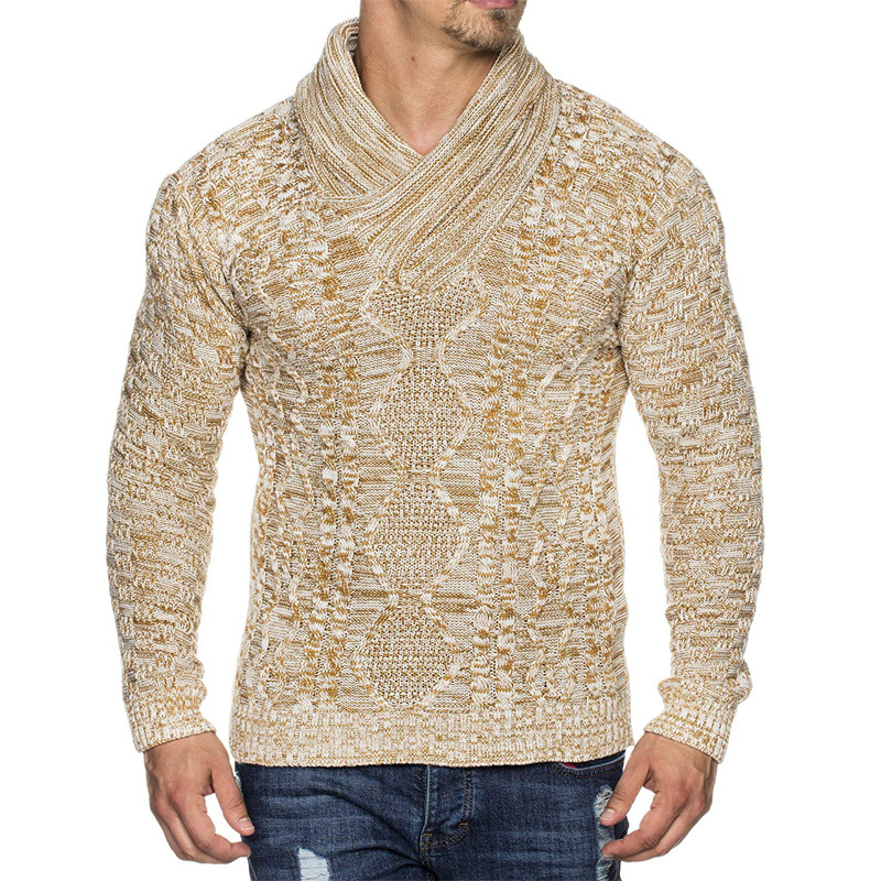 Mens Designer Pullover Sweaters High Turtle Neck Winter Warm Thicken Slim Fit Sweater Fashion Pile Collar Solid Color Knit Shirts for Men, Black
Mens Designer Pullover Sweaters High Turtle Neck Winter Warm Thicken Slim Fit Sweater Fashion Pile Collar Solid Color Knit Shirts for Men, Black