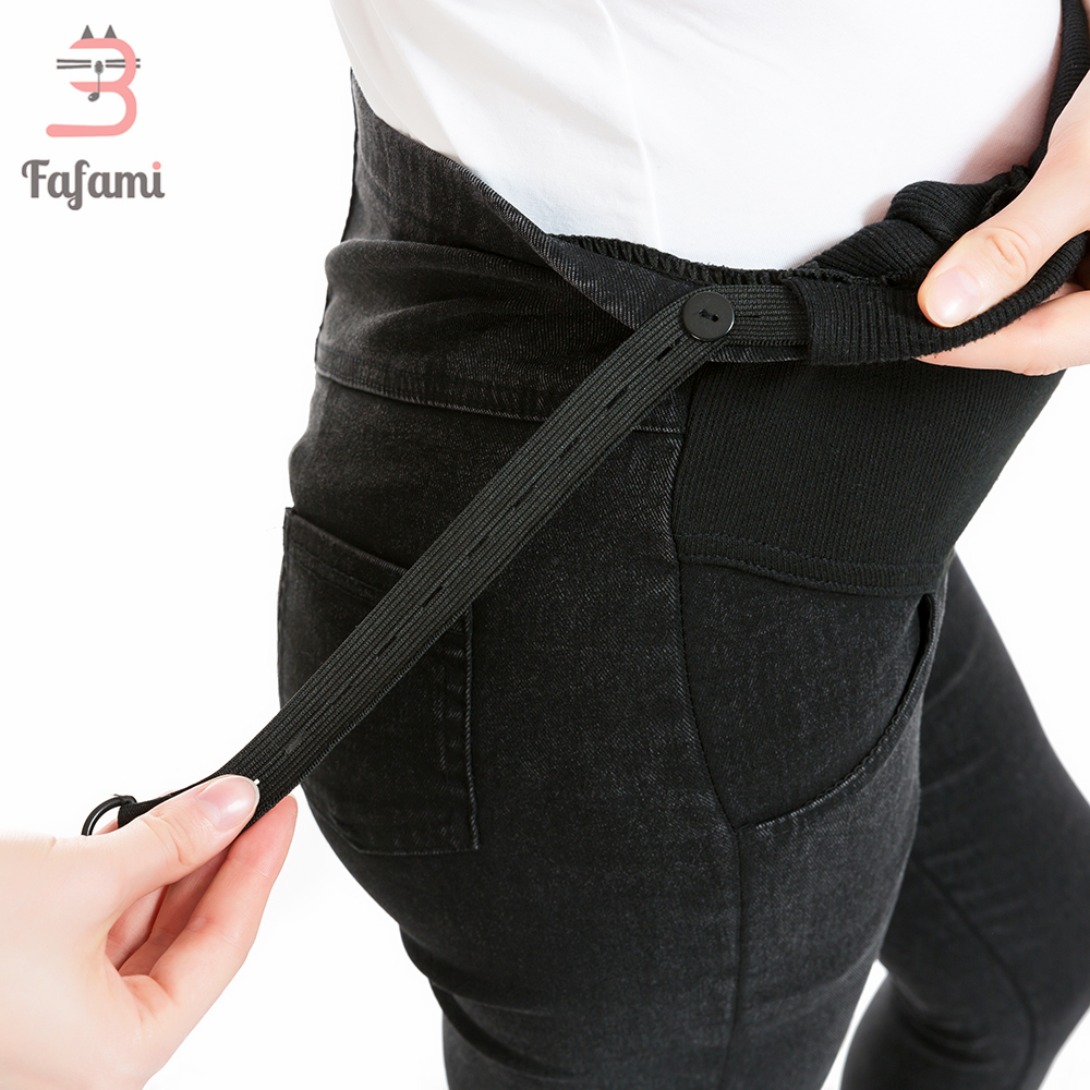 Maternity Pants Maternity Jeans for Pregnant Women Plus Size Pregnancy clothes Elastic Skinny Trousers Jeans Over The Pant Femme LJ201113