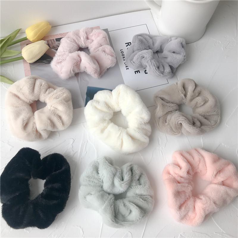 8 Colors Plush Hair Scrunchie Elastic Hair Bands Solid Color Women Girls Headwear Ponytail Holder Accessories
8 Colors Plush Hair Scrunchie Elastic Hair Bands Solid Color Women Girls Headwear Ponytail Holder Accessories