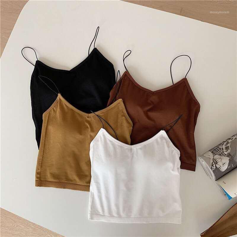 Hantan skin-friendly threaded vest European and American style camisole soft and detachable chest pad fall in the vest1, Black
Hantan skin-friendly threaded vest European and American style camisole soft and detachable chest pad fall in the vest1, Black