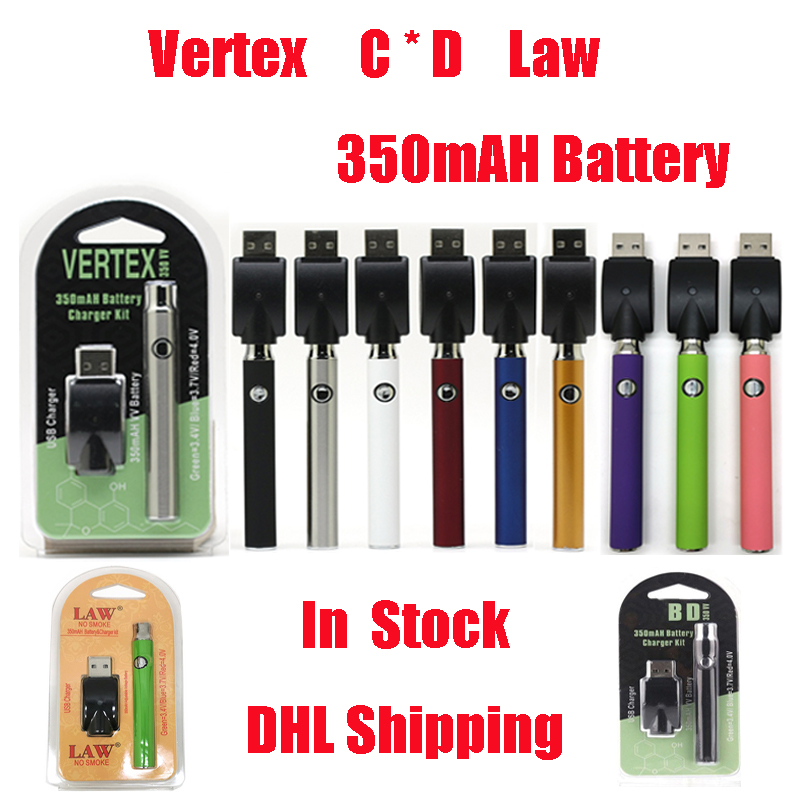 Vertex Law Preheat Battery 350mAh VV Preheating 510 thread Batteries with USB Charger Kit Atomizers Oil Cartridges ECigs
Vertex Law Preheat Battery 350mAh VV Preheating 510 thread Batteries with USB Charger Kit Atomizers Oil Cartridges ECigs