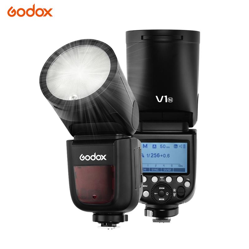 Godox V1N Camera Flash Speedlite Flash Light Wireless 2.4G for D5300 D750 D850 D7100 Z7 Camera for Wedding Portrait Studio
Godox V1N Camera Flash Speedlite Flash Light Wireless 2.4G for D5300 D750 D850 D7100 Z7 Camera for Wedding Portrait Studio