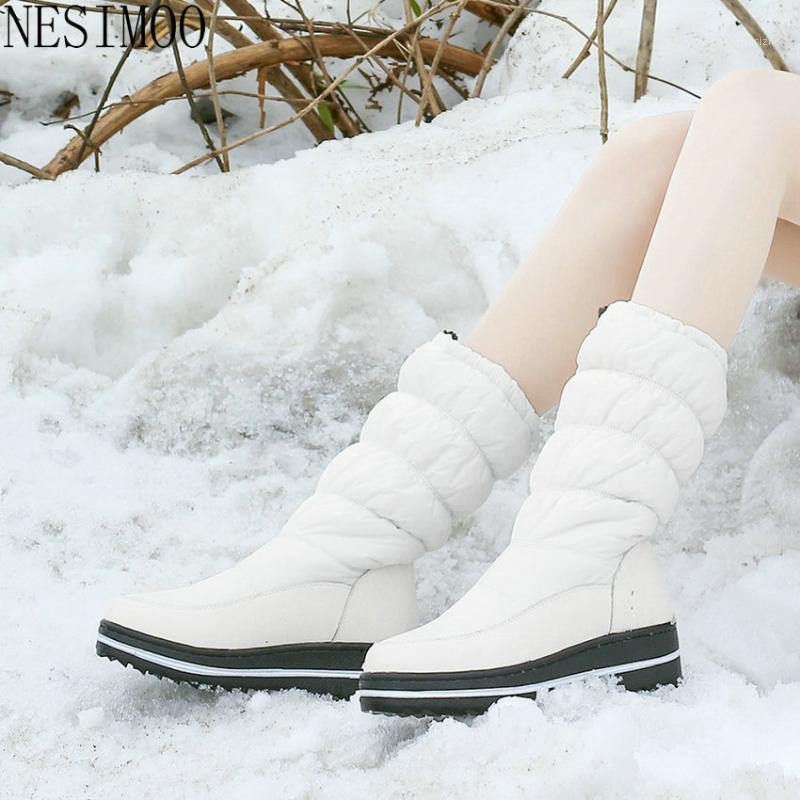 NESIMOO 2021 Casual Round Toe Winter Snow Boots Down PU Leather Women Shoes Wedge Heel Keep Warm Mid Calf Boots Big Size 35-431, Black
NESIMOO 2021 Casual Round Toe Winter Snow Boots Down PU Leather Women Shoes Wedge Heel Keep Warm Mid Calf Boots Big Size 35-431, Black