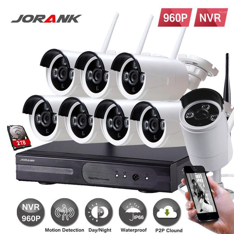 JORANK 8CH CCTV System Wireless 960P NVR 8PCS 1.3MP IR Outdoor P2P Wifi IP CCTV Security Camera System Surveillance Kit 1TB HDD1
JORANK 8CH CCTV System Wireless 960P NVR 8PCS 1.3MP IR Outdoor P2P Wifi IP CCTV Security Camera System Surveillance Kit 1TB HDD1
