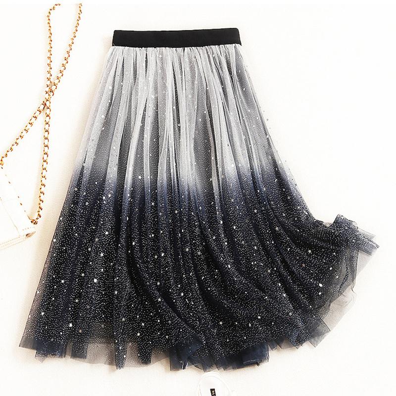 High Quality Graduent Color Tulle Skirt 2021 Spring Fashion Women Skirt with Star Print A-line Ladies, As pic
High Quality Graduent Color Tulle Skirt 2021 Spring Fashion Women Skirt with Star Print A-line Ladies, As pic