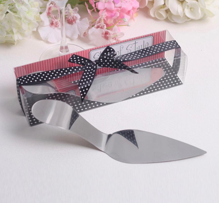 50pcs lot Unique Metal High Heel design cake shovel knife favour bridesmaid gift wedding giveaways bridal shower favors
50pcs lot Unique Metal High Heel design cake shovel knife favour bridesmaid gift wedding giveaways bridal shower favors
