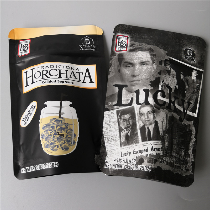 New 3.5g tradicional horchata BACKPACK BOYZ horchata White Cherry Gelato bag Bags Lucky 420 Dry Herb Flower Packaging
New 3.5g tradicional horchata BACKPACK BOYZ horchata White Cherry Gelato bag Bags Lucky 420 Dry Herb Flower Packaging